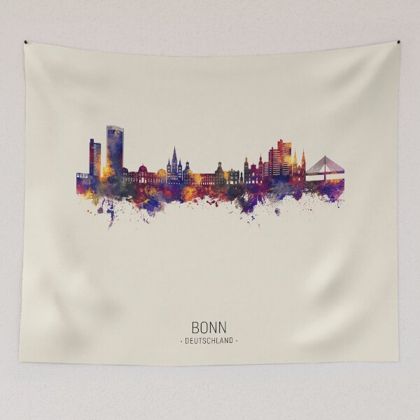 Item preview, Bonn Germany Skyline designed and sold by ArtPrints.