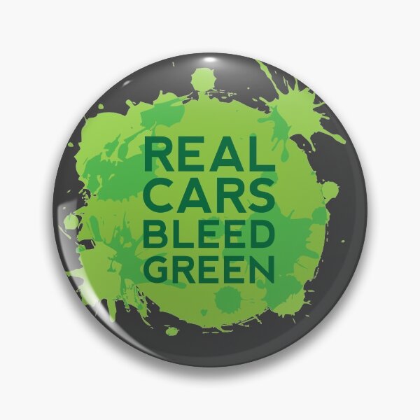 Item preview, Real Cars Bleed Green designed and sold by RamshackleOtter.