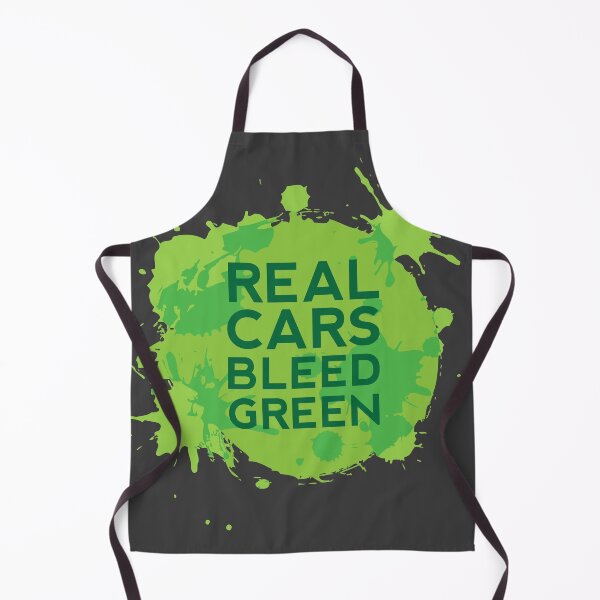 Item preview, Real Cars Bleed Green designed and sold by RamshackleOtter.