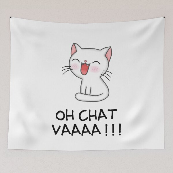 Item preview, Funny Oh Cat Go! Kawaii cat designed and sold by Catcrea.