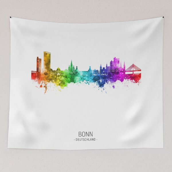 Item preview, Bonn Germany Skyline designed and sold by ArtPrints.