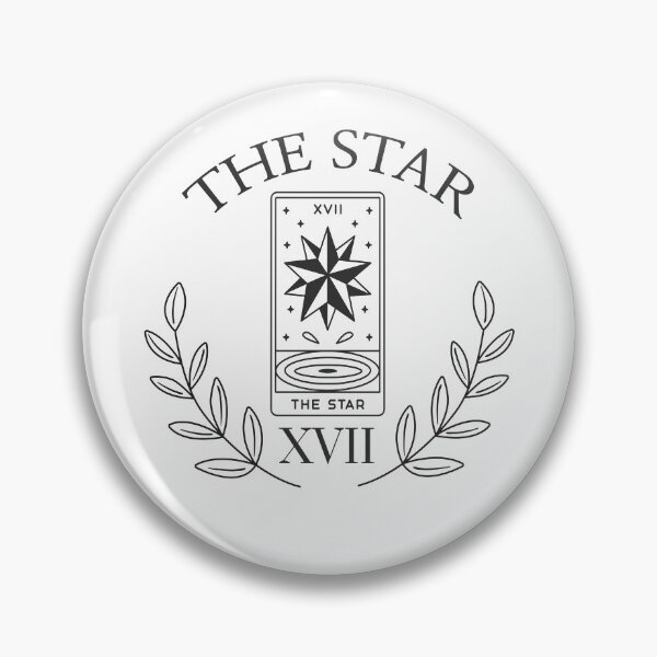 Item preview, minimalistic the star tarot designed and sold by Moonbean_Art.