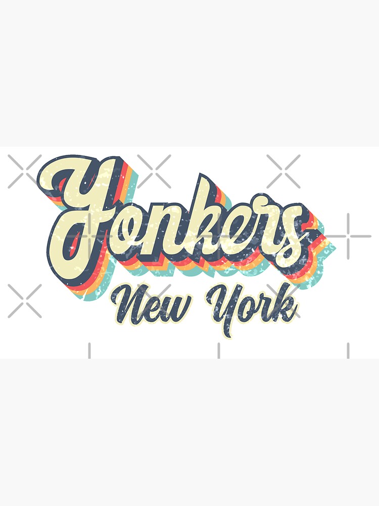  Yonkers New York NY Vintage Established Sports Design