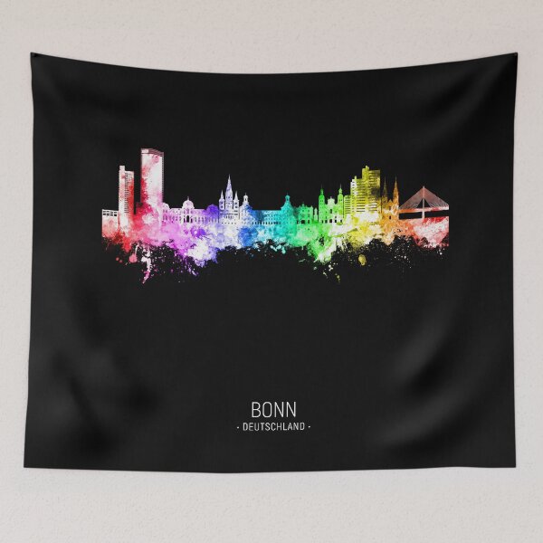 Item preview, Bonn Germany Skyline designed and sold by ArtPrints.