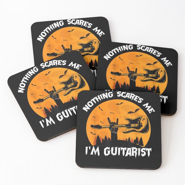 Item preview, Nothing Scares Me I'm Guitarist Funny Halloween costume  designed and sold by DaiShop.