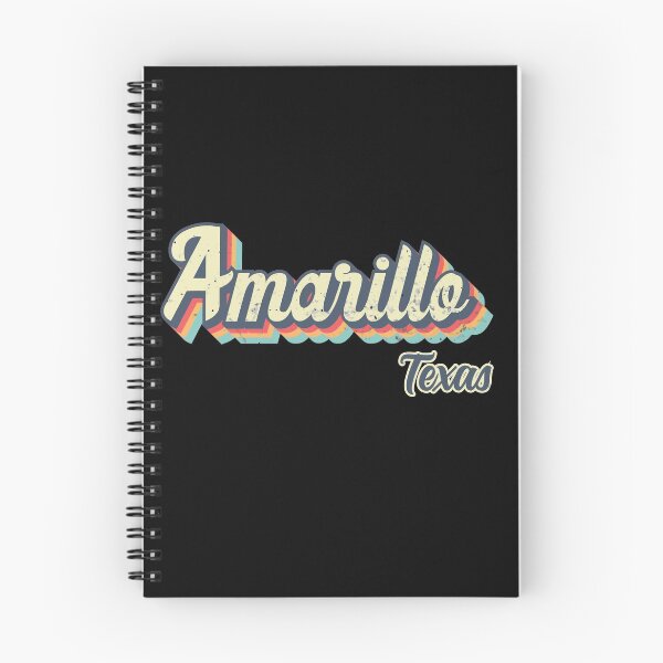 Item preview, Amarillo city Texas Retro Vintage 70s rainbow designed and sold by Teelogic.