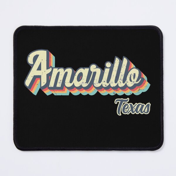 Item preview, Amarillo city Texas Retro Vintage 70s rainbow designed and sold by Teelogic.