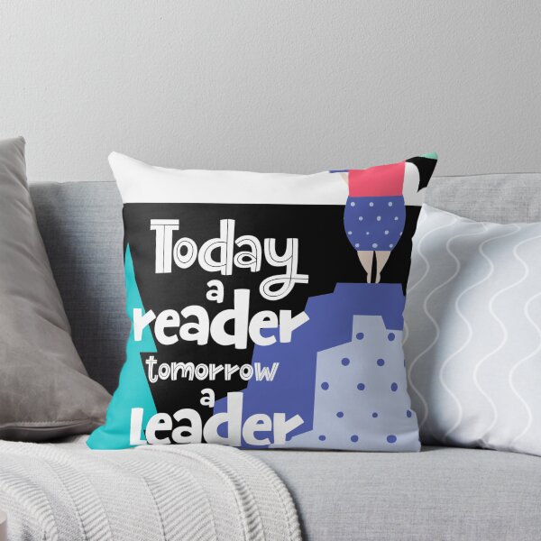 Item preview, Today a reader, tomorrow a leader designed and sold by ElenaDanilo.