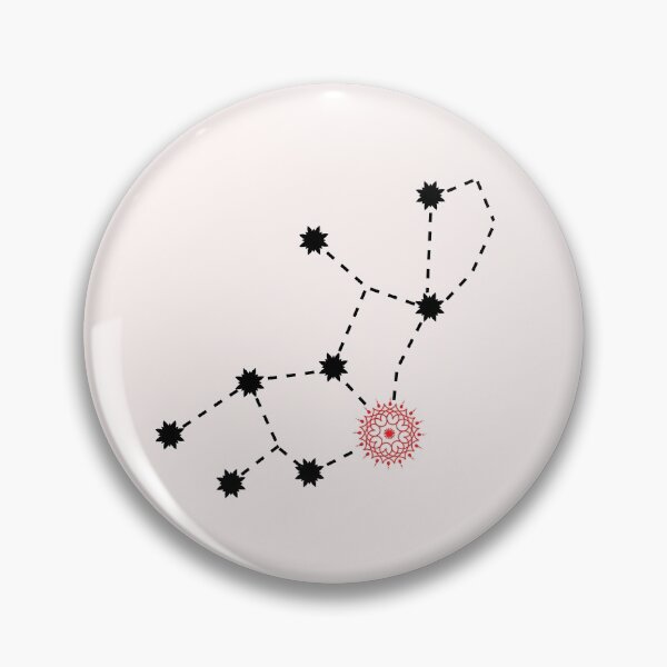 Item preview, Chitra Nakshatra Hindu Vedic Sidereal Astrology Constellation designed and sold by EndlessDoodles.