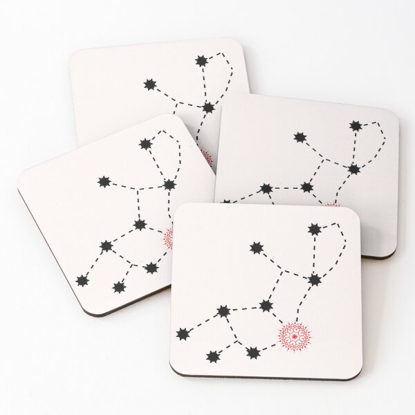 Item preview, Chitra Nakshatra Hindu Vedic Sidereal Astrology Constellation designed and sold by EndlessDoodles.