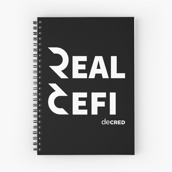 Item preview, Decred Real Defi © v1 (Design timestamped by https://timestamp.decred.org/) designed and sold by OfficialCryptos.