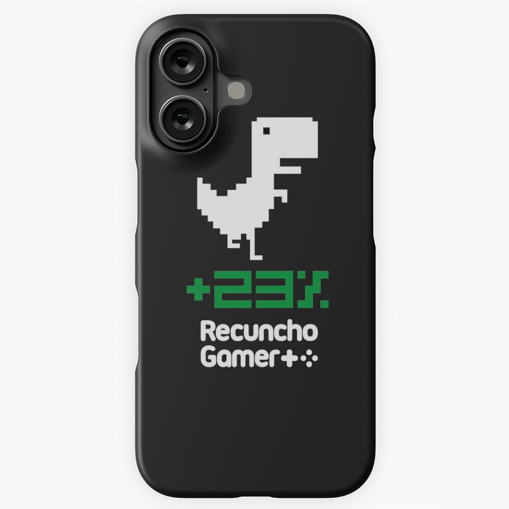 Vista previa del artículo con la obra «Funda rígida para iPhone», diseñado y vendido por RecunchoGamer.