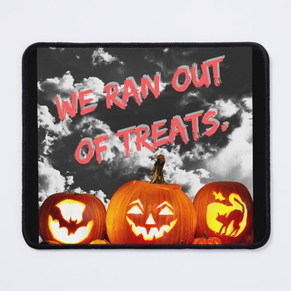 Item preview, Nos quedamos sin golosinas texto divertido de halloween designed and sold by FrubbleShop.