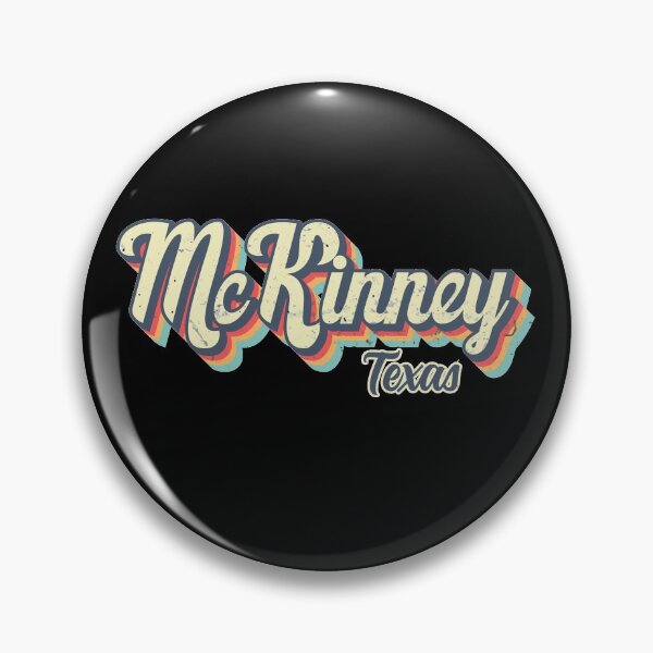 Item preview, McKinney city Texas Retro Vintage 70s rainbow designed and sold by Teelogic.
