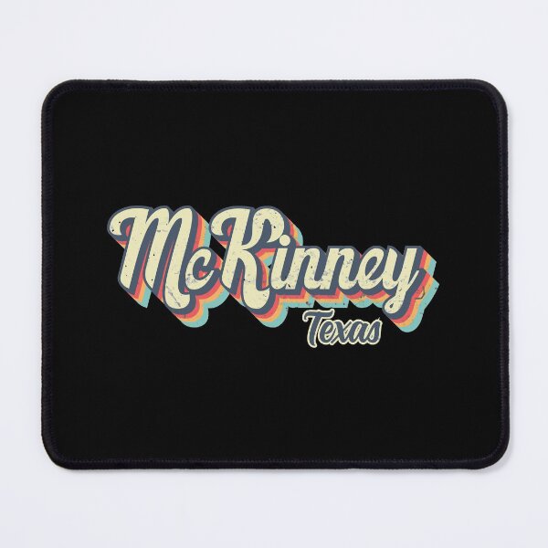 Item preview, McKinney city Texas Retro Vintage 70s rainbow designed and sold by Teelogic.