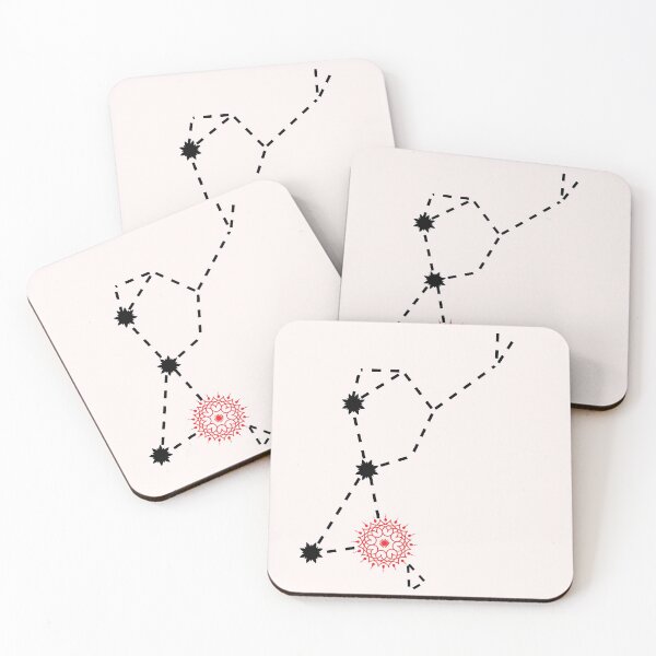 Item preview, Swati Nakshatra Hindu Vedic Sidereal Astrology Constellation designed and sold by EndlessDoodles.