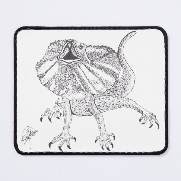 Item preview, Frilled-Neck Lizard designed and sold by BeritValk.