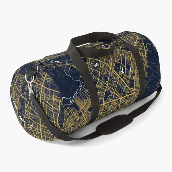Item preview, Bogota City Map of Colombia - Gold Art Deco designed and sold by deMAP.