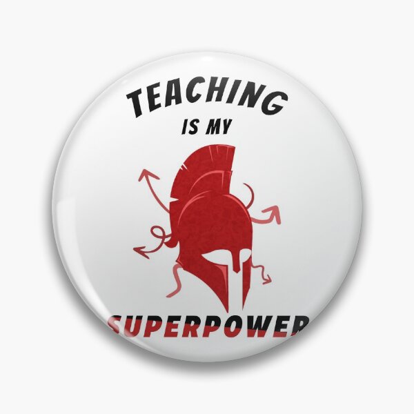 Item preview, Teaching is My Superpower designed and sold by Aymanerachif.