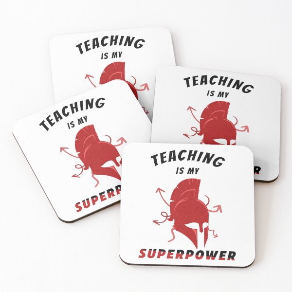 Item preview, Teaching is My Superpower designed and sold by Aymanerachif.