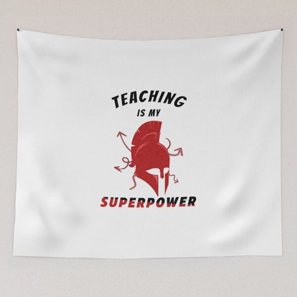 Item preview, Teaching is My Superpower designed and sold by Aymanerachif.