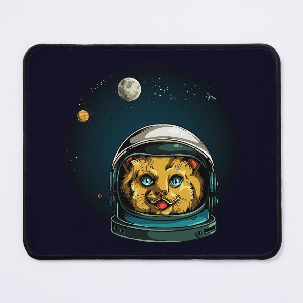 Item preview, Space Kitty Astronaut Cat  designed and sold by headpossum.