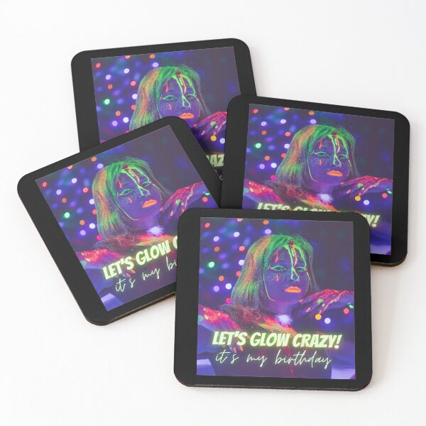 Item preview, Lets glow crazy - birthday designed and sold by CreativeFrog.