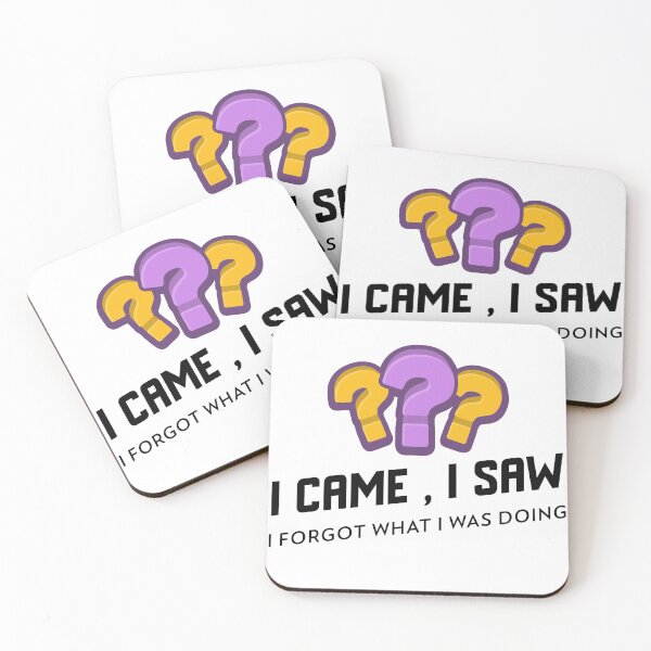 Item preview, I Came, I Saw. : I Forgot What I Was Doing designed and sold by crazydotdesigns.