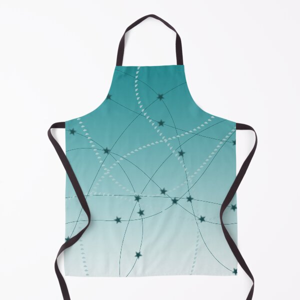 Item preview, Turquoise blue - Lines with Stars designed and sold by JourneywithP.