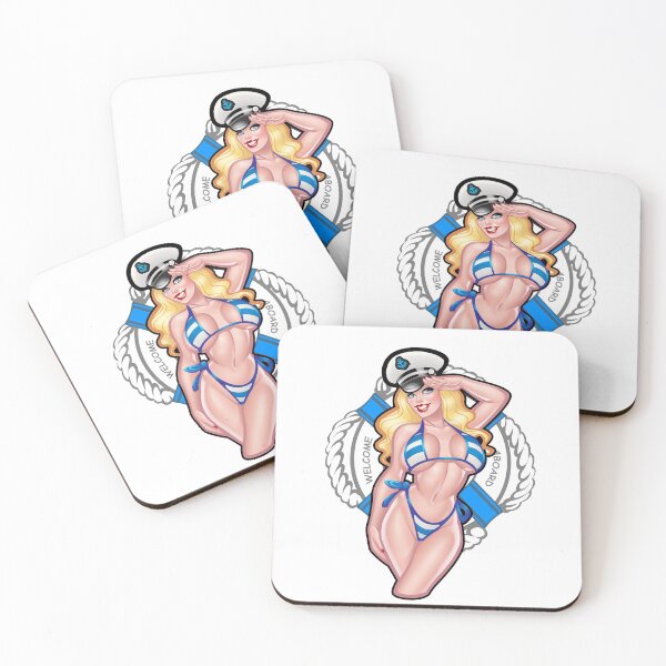 Item preview, Sailor pin up girl. Vintage sailor girl. Welcome aboard designed and sold by AnnaRuz.