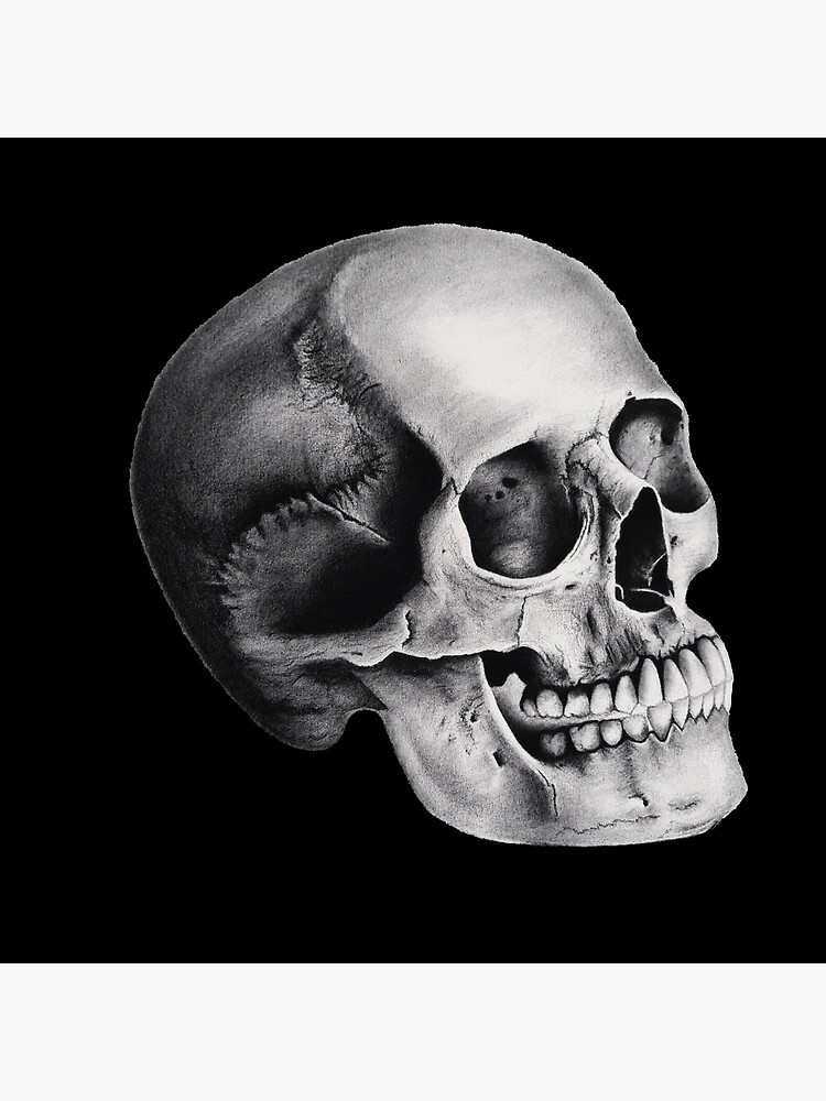 Thumbnail 2 of 2, Tote Bag, The Skull designed and sold by NadynedeVel.
