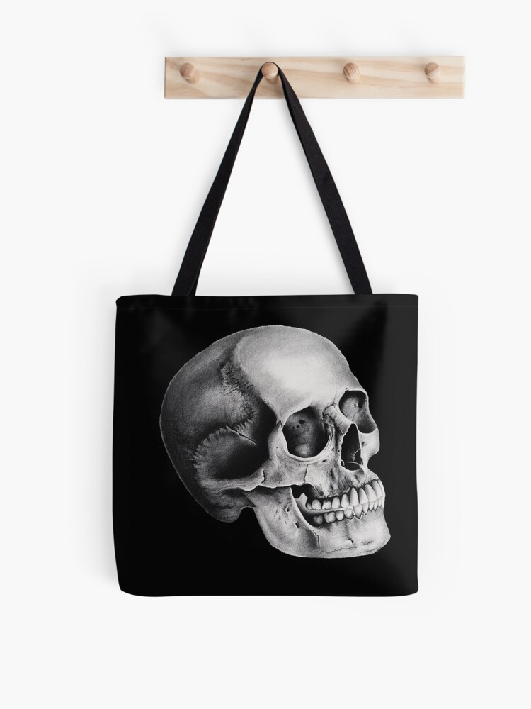 Thumbnail 1 of 2, Tote Bag, The Skull designed and sold by NadynedeVel.