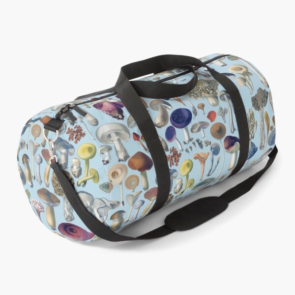 Item preview, Vintage mushrooms pattern  blue designed and sold by martstudio.