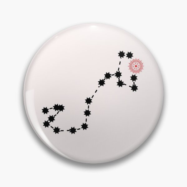 Item preview, Anuradha Nakshatra Hindu Vedic Sidereal Astrology Constellation designed and sold by EndlessDoodles.