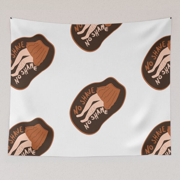 Item preview, No shave no shame sticker designed and sold by lucomini.