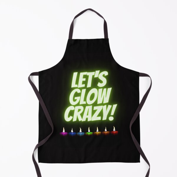 Item preview, Lets glow crazy - candles designed and sold by CreativeFrog.