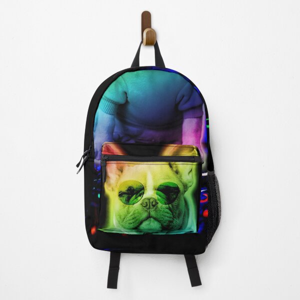 Item preview, House dog (Rainbow dog dj) designed and sold by Dilyana Rumenova - Shantabella.