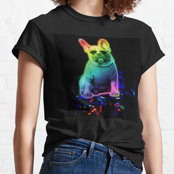 House dog (Rainbow dog dj) Classic T-Shirt