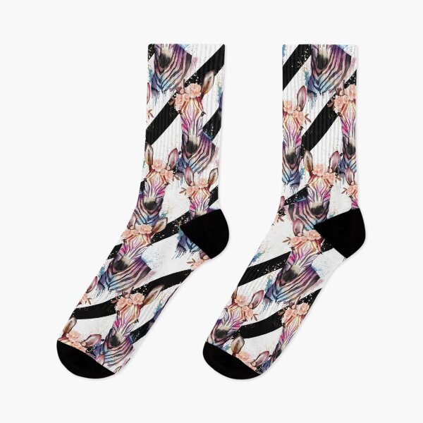 Item preview, Watercolor zebra stripes designed and sold by tingbysanna.