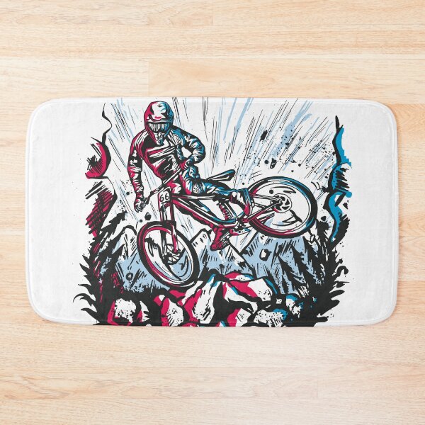 Item preview, Downhill Biker Doing Cool Trick Design designed and sold by Steve Yao.