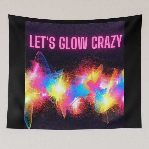 Item preview, Lets glow crazy - lightstring designed and sold by CreativeFrog.