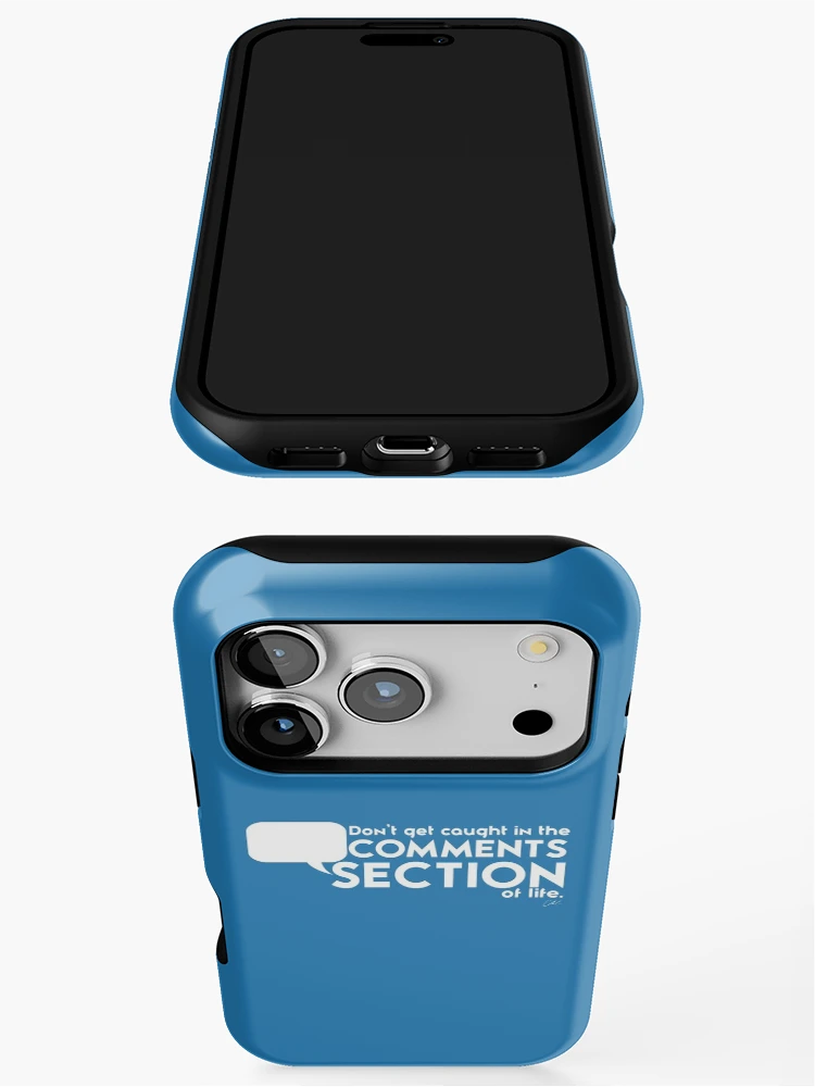 Thumbnail 3 of 4, iPhone Case, Comments designed and sold by Christopher Carruthers.