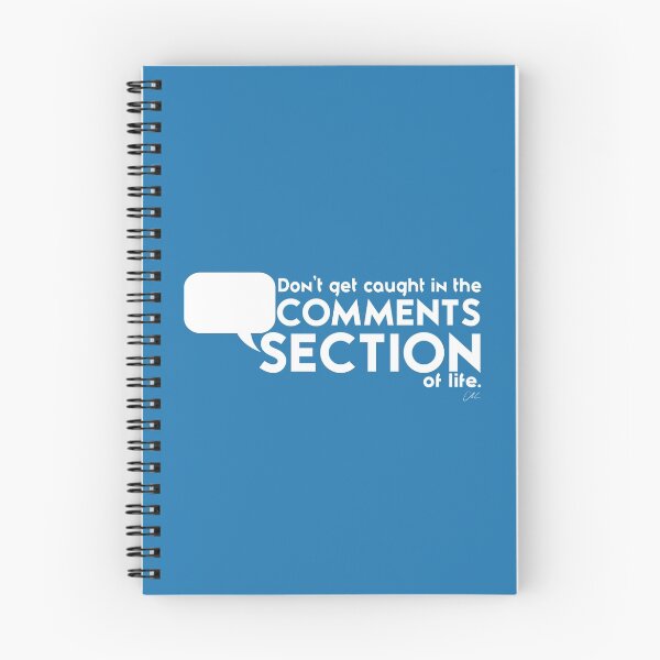 Item preview, Comments designed and sold by Christopher Carruthers.