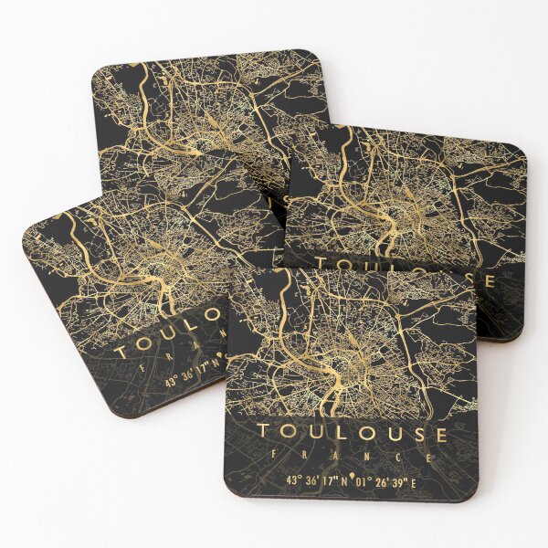 Item preview, TOULOUSE MAP FRANCE designed and sold by hatimelhag.