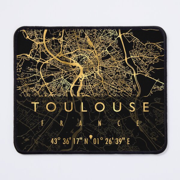 Item preview, TOULOUSE MAP FRANCE designed and sold by hatimelhag.