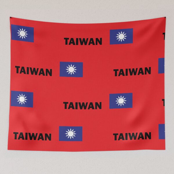 Item preview, TAIWAN flag designed and sold by AdoreBestial.