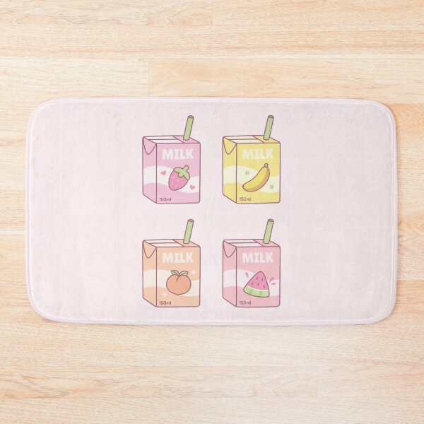 Item preview, Assorted Fruits Flavored Milk Packets Doodle designed and sold by rustydoodle.