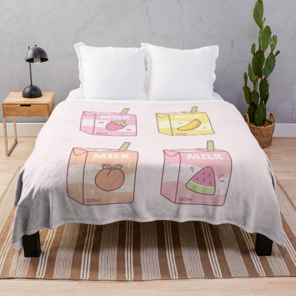 Item preview, Assorted Fruits Flavored Milk Packets Doodle designed and sold by rustydoodle.