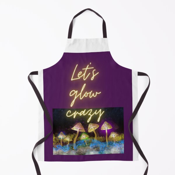 Item preview, Lets glow crazy - mushrooms designed and sold by CreativeFrog.