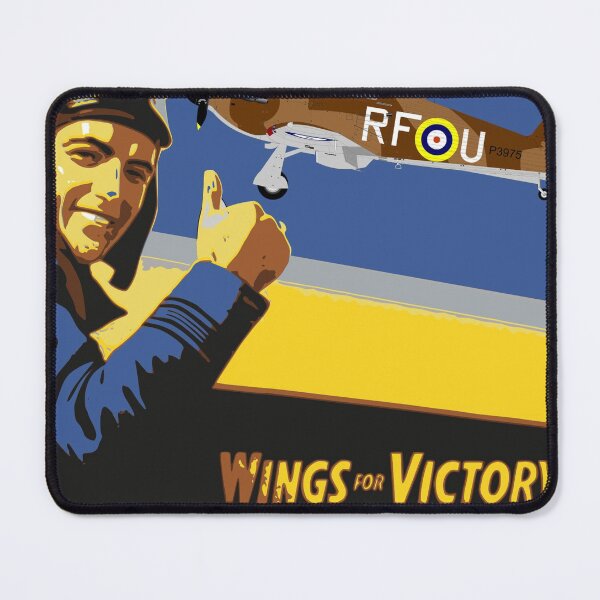 Item preview, Wings For Victory Vintage War Poster designed and sold by FantasySkyArt.